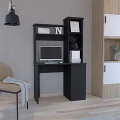 GENERICO - Escritorio Mila Wengue Oscuro - Envío Armado y Melamina 18mm