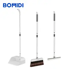 BOMIDI - Juego de Escoba y recogedor 3 en 1 C3 Blanco