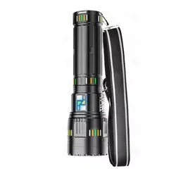 LIDIMI - Linterna Led De Alta Potencia Recargable Por Usb Zoom 2000m