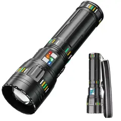 LIDIMI - Linterna Pro Zoom Recargable de alta potencia