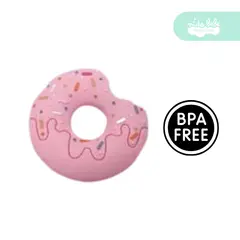 GENERICO - Mordedor de silicona para bebé modelo donna pink