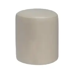 GENERICO - PUFF TOM TAUPE CUERO PRANNA REDONDO