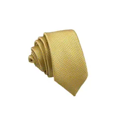 CHRISTIAN ARMAND - CORBATA SLIM FIT ESTILO ESTAMPADO COLOR DORADO
