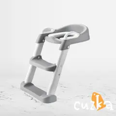 EBABY - Escalera Asiento de baño «SUZ» gris