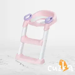 EBABY - Escalera Asiento de baño «SUZ» rosado
