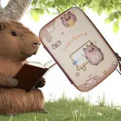 GENERICO - CARTUCHERA GRANDE 3D ESTUCHE ESCOLAR PARA NIÑOS KAWAII