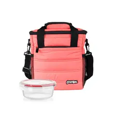 PYREX - Lonchera Juvenil Totem Coral +Taper 400ml - 300403