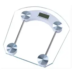 GENERICO - Balanza Digital Bluetooth capacidad 180 kg transparente