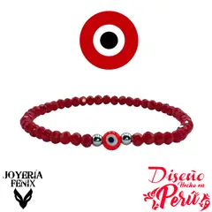 JOYERIA FENIX - Pulsera Ojo Turco Elástico - Joyería Fénix