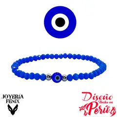 JOYERIA FENIX - Pulsera Ojo Turco Elástico - Joyería Fénix