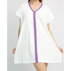 JESSICA COLORS - Mini vestido playero