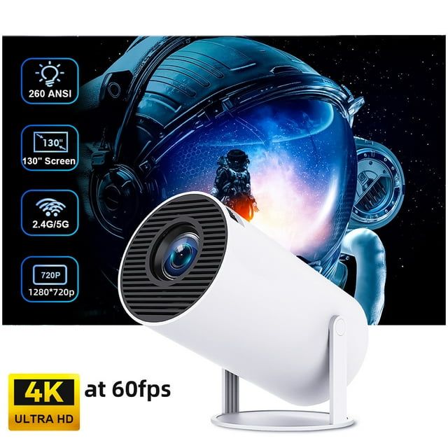 Proyector HY300 PRO Smart 4K Android11 Bluetooth