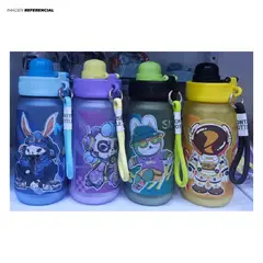 GENERICO - Botella Toma Todo para Niños con Diseño de 500 ml