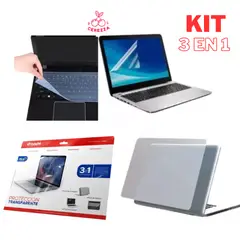 GENERICO - Combo protector de pantalla + teclado + skin para laptop 15.6 pulgadas