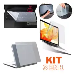 GENERICO - KIT PROTECTOR PARA LAPTOP 15.6 PULGADAS 3EN1
