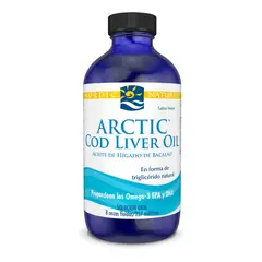 NORDIC - Arctic Cod Liver Oil Natural Aceite de Bacalao 237ml