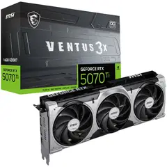 TARJETA GRAFICA NVIDIA GEFORCE RTX 5070 Ti VENTUS 3X OC 16GB GDDR7