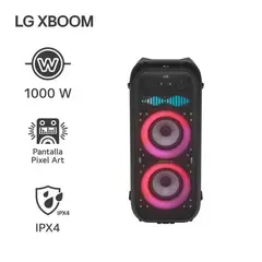 LG - Parlante XBOOM XL9T 1000 W Bluetooth IPX4 Pixel Art