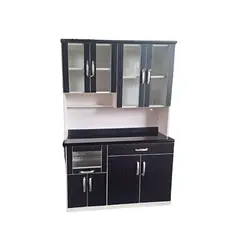 BARAKA HOME - Repostero de Cocina Banff - Negro