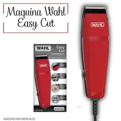 WAHL - Maquina de Cortar Cabello Easy Cut 10 Piezas – ROJO
