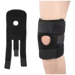INSPIRA - Rodillera Deportiva Presurizada Ajustable Negro