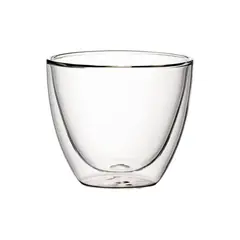 INSPIRA - Vaso de Vidrio Borosilicato 400 ml con Doble Pared
