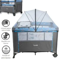 EBABY - Cuna para bebe Colecho Nala CELESTE