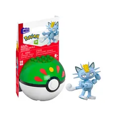 POKEMON - Mega Alolan Meowth Ball 28 Piezas