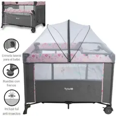 EBABY - Cuna para bebe Colecho Nala ROSA