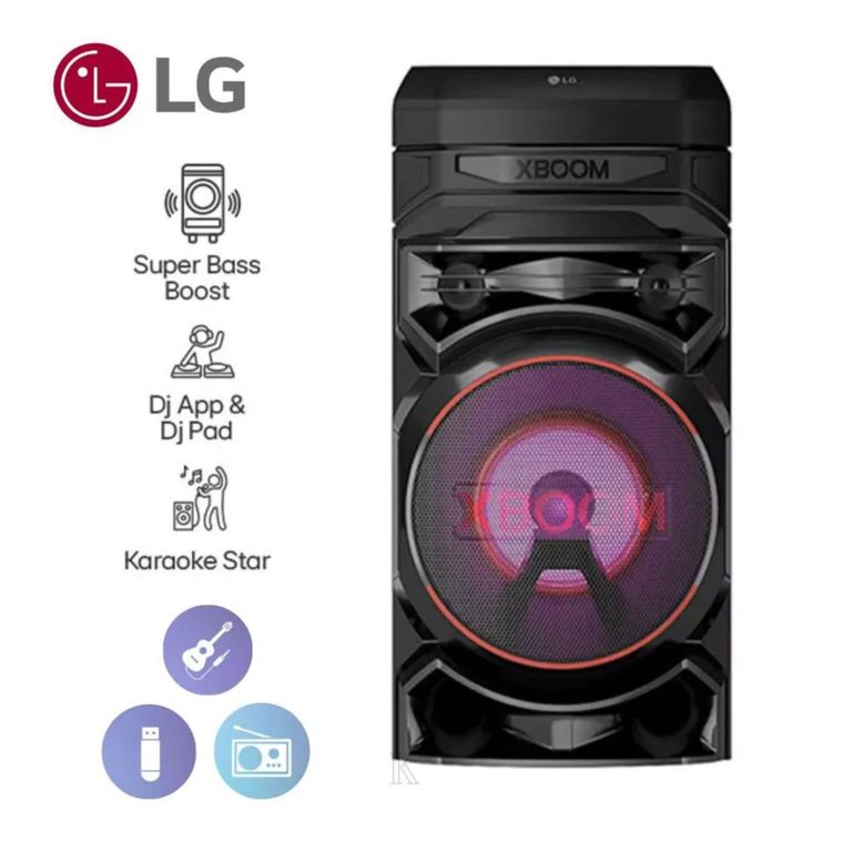 MINICOMPONENTE XBOOM RNC5 SUPER BASS BOOST NEGRO