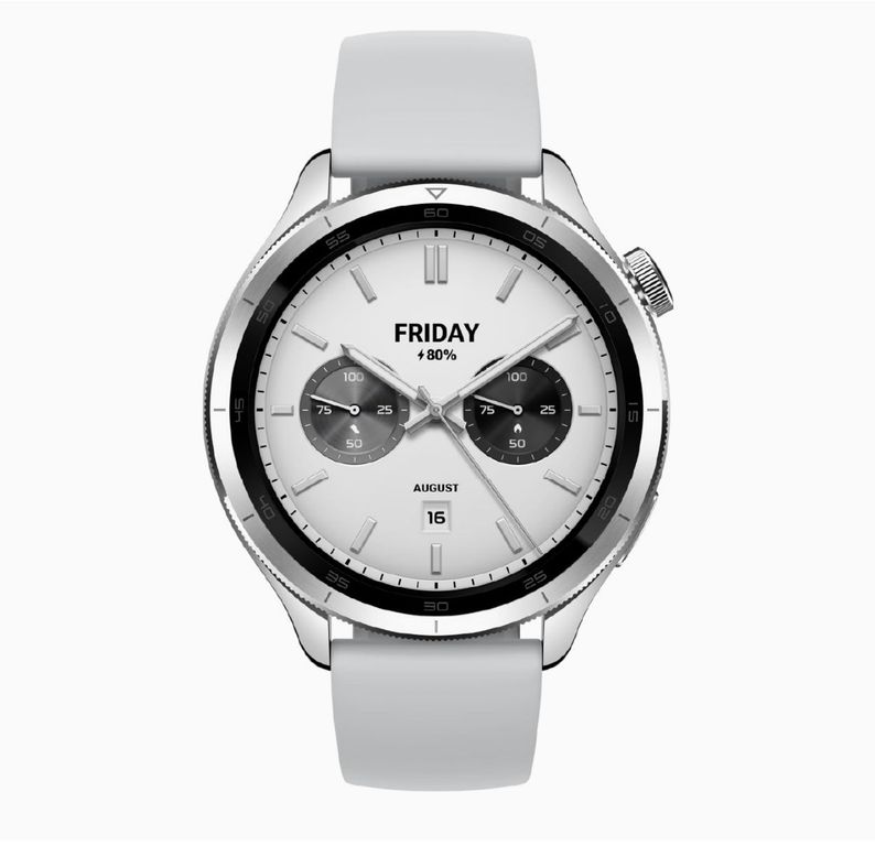 Smartwatch watch S4 Amoled LlamadasGPS - plateado