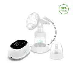 CARESTINO - Extractor de Leche Eléctrico con Biberón