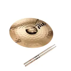 PAISTE - Platillo Crash 18 PST8 Con Baqueta Vic Firth Rock N