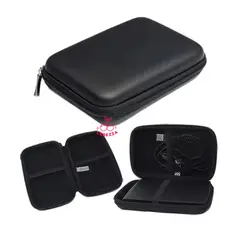 GENERICO - ESTUCHE ANTI GOLPES PARA DISCO DURO EXTERNO 2.5 CON CIERRE NEGRO