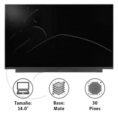 BIORIZON BIOTECH - PANTALLA LAPTOP 14.0 SLIM 30PINES (REDUCIDA) LENOVO HP ACER