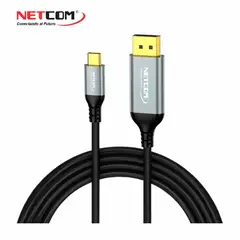 NETCOM - CABLE ADAPTADOR BIDIRECCIONAL USB-C A DISPLAYPORT DE 1.80 MTS