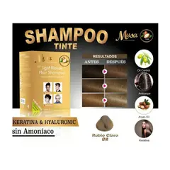 OEM - 10 TINTES SHAMPOO COLOR RUBIO CLARO