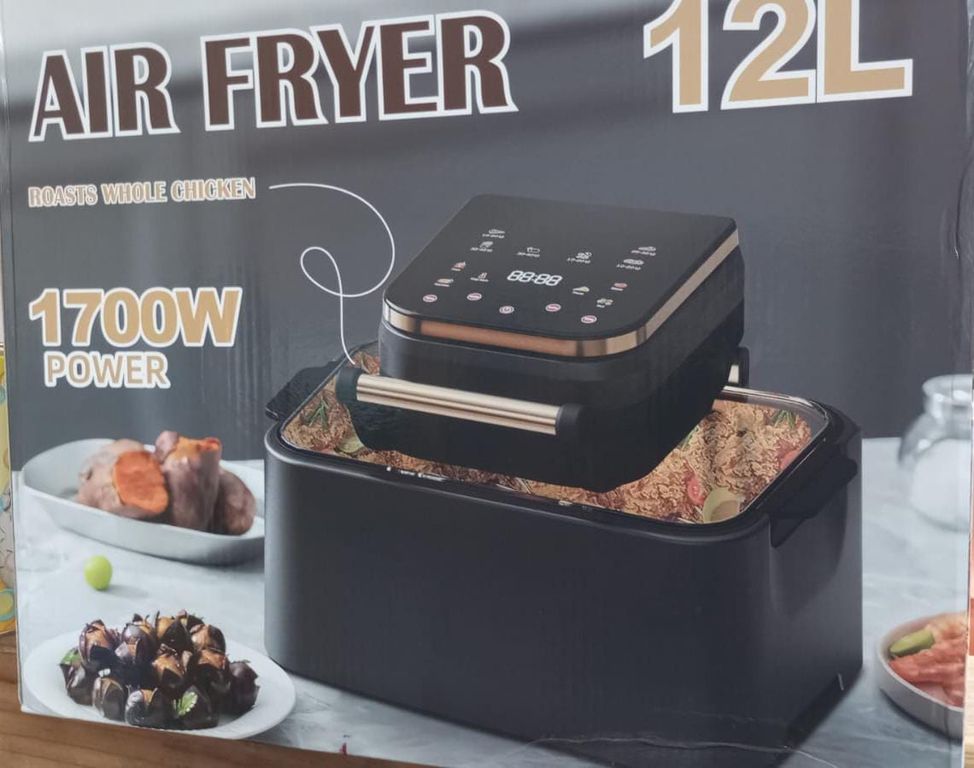 Freidora de aire inteligente de 12L