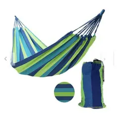 GENERICO - Hamaca Multicolor Colgante GRANDE y funda Portatil