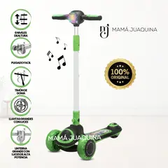 FIRST TOY - Scooter Musical para Niños «LEXUS» Green