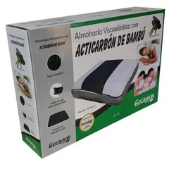 GOLDSUN - ALMOHADA VISCOELASTICA ACTICARBON BAMBU MEMORY FAOM