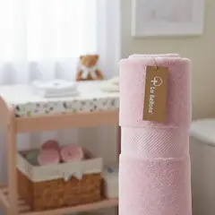 LA BELLOTA - Toalla de Baño "Gold Label" 560 grs/m2 "La Bellota" Rosada Bebé