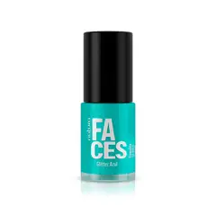 NATURA - Esmalte de uñas Glitter Faces Azul
