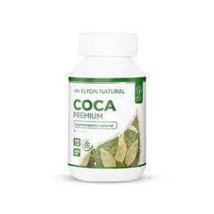GENERICO - Coca 500mg Elyon Natural Fuente de Energía 100 Capsulas