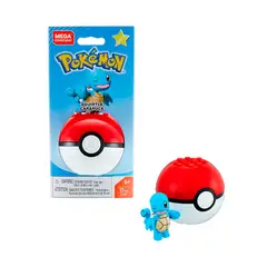 POKEMON - Mega Construx Squirtle 17 Piezas