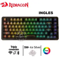 REDRAGON - ELF PRO K649CTB Teclado Mecánico 65% RGB Wireless