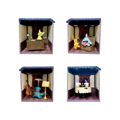 POKEMON - Re Ment Midnight Mansion 2 Set Completo