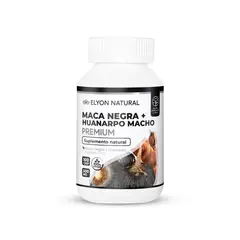 GENERICO - Maca Negra + Huanarpo macho 500mg Elyon Natural 100 Capsulas