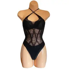 GENERICO - Body malla color negro