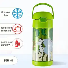 THERMOS - Tomatodo Termico para Niños Funtainer Safari 355 Ml